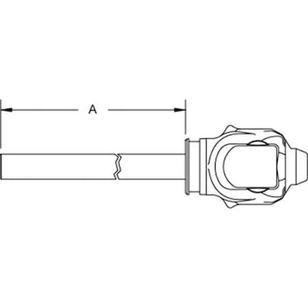 Aftermarket Yoke And Shaft A-10501400-AI